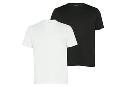 s.Oliver T-Shirt Rundhals 2er Pack Weiß/Schwarz/Creme