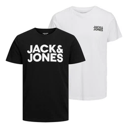 T-Shirt 2er Pack Logo Tee Crew Neck mit Markenschriftzug