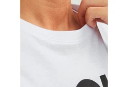 Jack & Jones T-Shirt 2er Pack Logo Tee Crew Neck Schwarz/Hellblau/Weiß