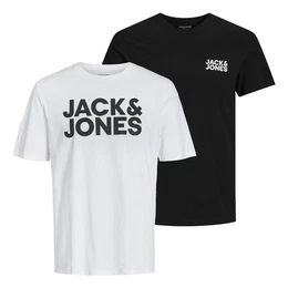 T-Shirt 2er Pack Logo Tee Crew Neck mit Markenschriftzug