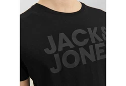 Jack & Jones T-Shirt 2er Pack Logo Tee Crew Neck Khaki/Blau/Schwarz/Beige