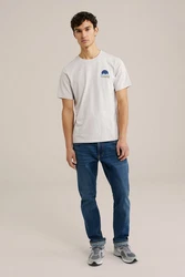 WE Fashion T-Shirt Khaki/Beige/Braun