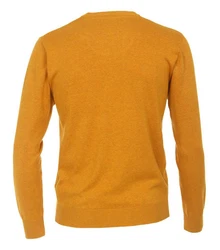 Redmond V-Ausschnitt Pullover (600) Gelb/Orange/Braun