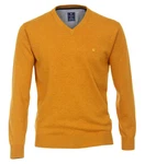 Redmond V-Ausschnitt Pullover (600) Gelb/Orange/Braun