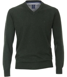 V-Ausschnitt-Pullover 600
