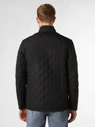 Barbour Steppjacke Chelsea Schwarz/Dunkelgrün/Bordeaux