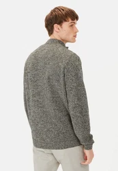 camel active Strickjacke Stehkragen 