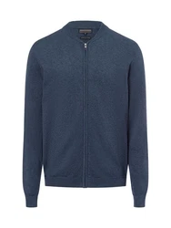 Finshley & Harding Strickjacke Dunkelblau/Blau/Hellblau