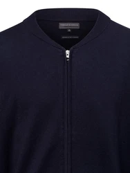 Finshley & Harding Strickjacke Dunkelblau