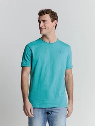 NO EXCESS T-Shirt Grün/Türkis/Blau