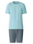 CALIDA Shorty Relax Streamline Herren Blau/Grün/Türkis/Hellblau