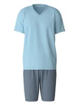 CALIDA Shorty Special Herren Blau/Hellblau/Grau