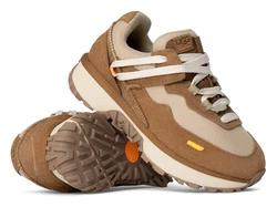 UGG RETROFI LOW Sneaker Beige/Braun/Gelb