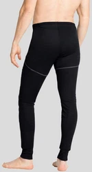 Odlo Funktionsunterhose BL BOTTOM long ACTIVE X-WARM E Schwarz/Dunkelgrau