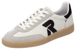 RIEKER Sport San Diego Sneaker Christoph Kramer Kollektion Grau/Creme/Schwarz/Weiß/Rot