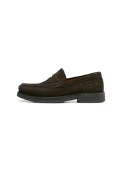 Marc O'Polo Schlupfboots Dunkelgrün/Dunkelbraun/Khaki/Braun
