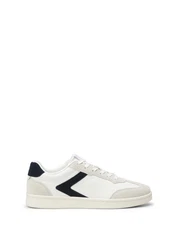 Marc O'Polo Sneaker aus hochwertigem Rindleder Blau/Weiß/Beige/Creme/Dunkelblau