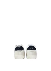 Marc O'Polo Sneaker aus hochwertigem Rindleder Blau/Weiß/Beige/Creme/Dunkelblau