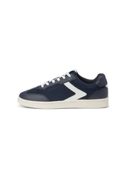 Marc O'Polo Sneaker aus hochwertigem Rindleder Blau/Hellblau/Dunkelblau