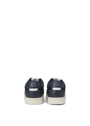 Marc O'Polo Sneaker aus hochwertigem Rindleder Blau/Hellblau/Dunkelblau
