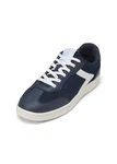 Marc O'Polo Sneaker aus hochwertigem Rindleder Blau/Hellblau/Dunkelblau