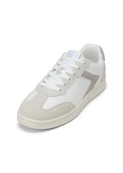 Marc O'Polo Sneaker aus hochwertigem Rindleder Weiß/Beige/Grau/Creme