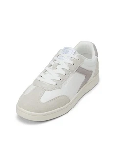 Marc O'Polo Sneaker aus hochwertigem Rindleder Weiß/Beige/Grau/Creme