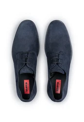 Lloyd Schnürschuh LARIN mit klassischem Design Dunkelblau/Blau/Hellblau