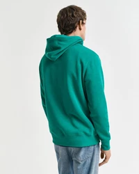 GANT Herren Hoodie REGULAR SHIELD HOODIE Türkis/Grün/Dunkelgrün
