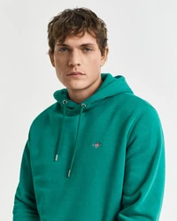 GANT Herren Hoodie REGULAR SHIELD HOODIE Türkis/Grün/Dunkelgrün