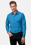 Rusty Neal Langarmhemd Blau/Türkis/Hellblau