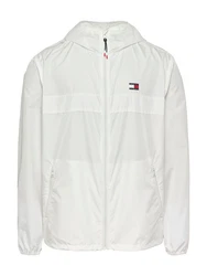 Tommy Jeans Jacke 'Chicago' Weiß/Creme/Khaki/Beige/Hellblau