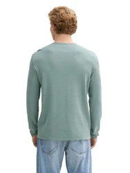 TOM TAILOR Pullover Grün/Hellgrün