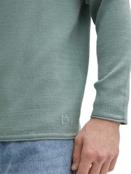 TOM TAILOR Pullover Grün/Hellgrün