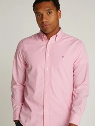 Tommy Hilfiger Businesshemd Flex Poplin Gingham RF Shirt Rosa
