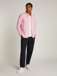 Tommy Hilfiger Businesshemd Flex Poplin Gingham RF Shirt Rosa