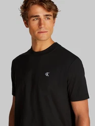 Calvin Klein T-Shirt SERIF FONT GRAPHIC TEE Schwarz