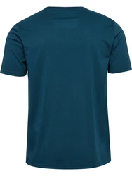 hummel T-Shirt hmlGRAPHIC BOLD LOGO TEE Türkis/Dunkelgrün/Blau/Grün