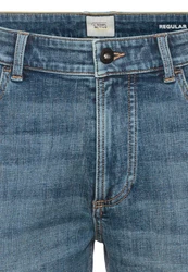 camel active Regular-fit Jeans fleXXXactive Five-Pocket Style Blau/Dunkelblau/Hellblau