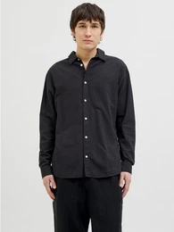 Langarmhemd JJEBREEZE SHIRT LS SN mit Hemdkragen