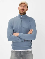 Brax Strickpullover Style SION Grau/Blau/Hellblau