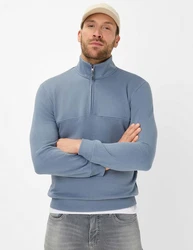 Brax Strickpullover Style SION Grau/Blau/Hellblau
