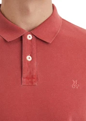 Marc O'Polo Poloshirt Rot/Braun