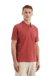 Marc O'Polo Poloshirt Rot/Braun