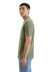 Marc O'Polo Poloshirt Dunkelgrün/Khaki/Grün