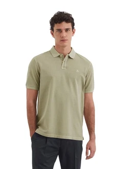 Marc O'Polo Poloshirt Khaki/Dunkelgrün/Grün