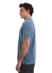 Marc O'Polo Poloshirt Grau/Blau/Hellblau