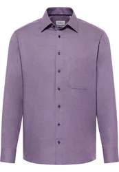 Eterna Langarmhemd COMFORT FIT NON IRON Lila