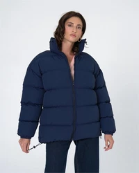 freshlions Steppjacke Estala Dunkelblau