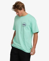 Billabong T-Shirt Rotor Diamond Grün/Hellgrün/Türkis